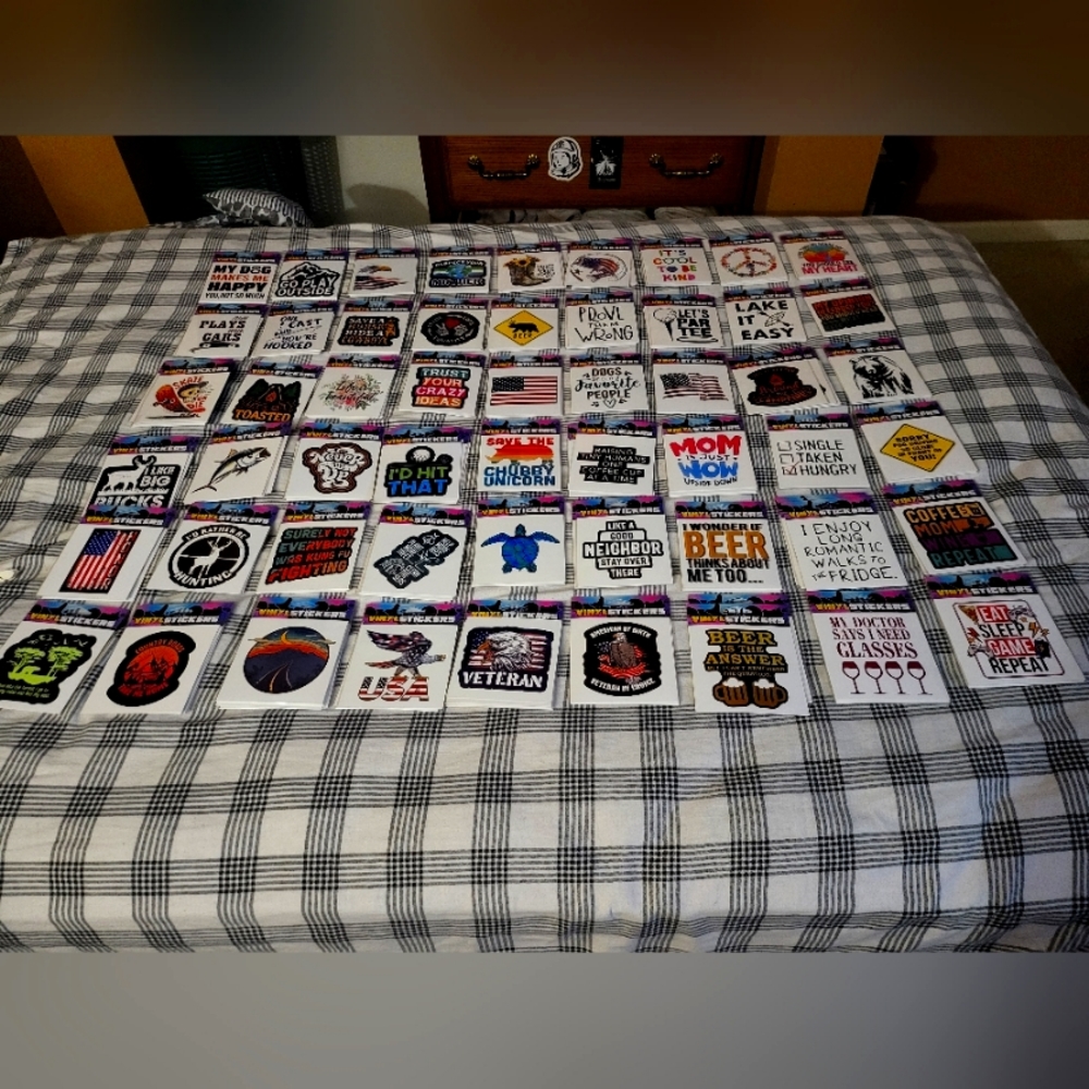 Weather Proof Vinyl Stickers